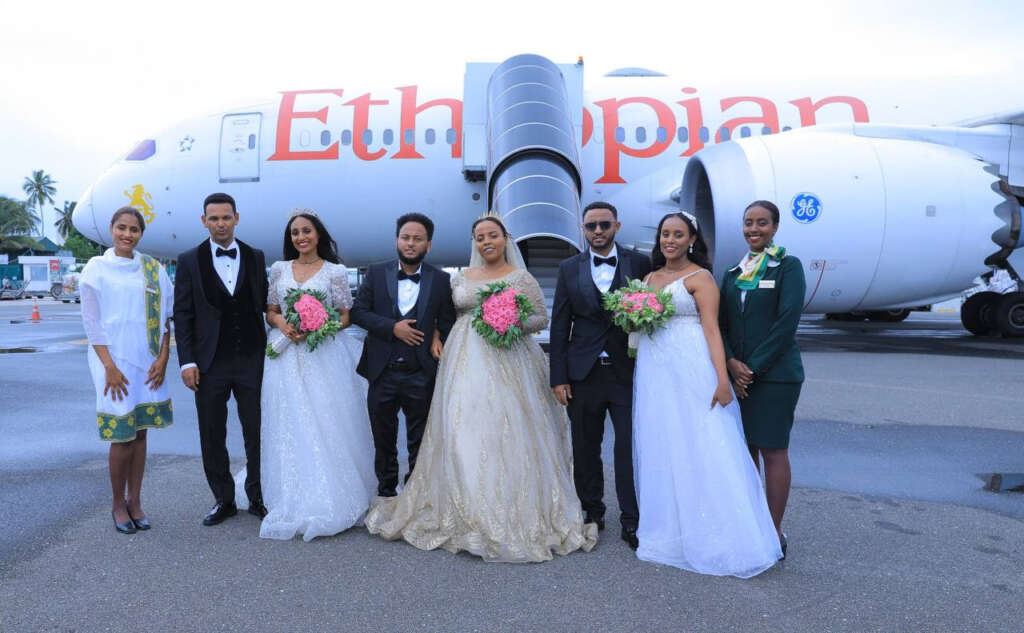 Ethiopian Airlines wedding 1