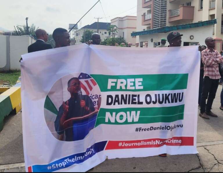 Free- Daniel Ojukwu Protest in Abuja