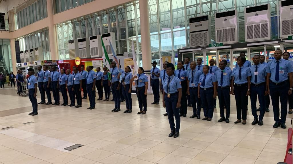 MMA2 trained Aviation Security on parade