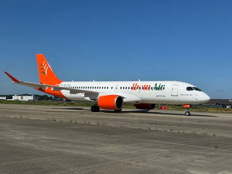 Ibom Air A220-3000 seriies Aircraft